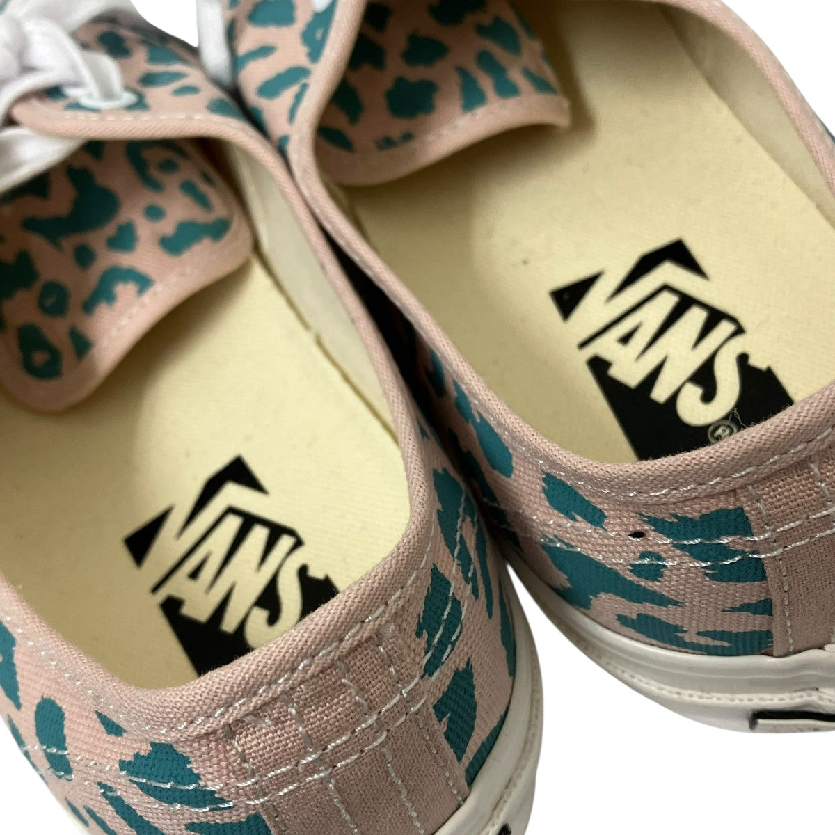 VANS Lx Authentic 44 Cheetah Sepia Roseスニーカー721356 古着・中古-6枚目のアイテム画像