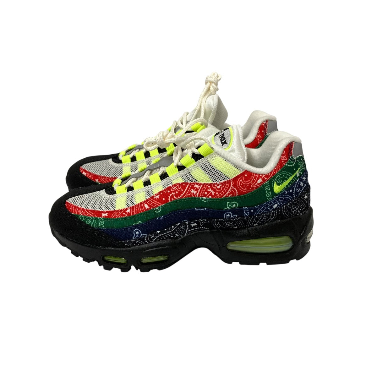 NIKE エアマックス95 ビッグ バブル SP ペイズリースニーカーIQ0620-100 古着・中古-2枚目のアイテム画像