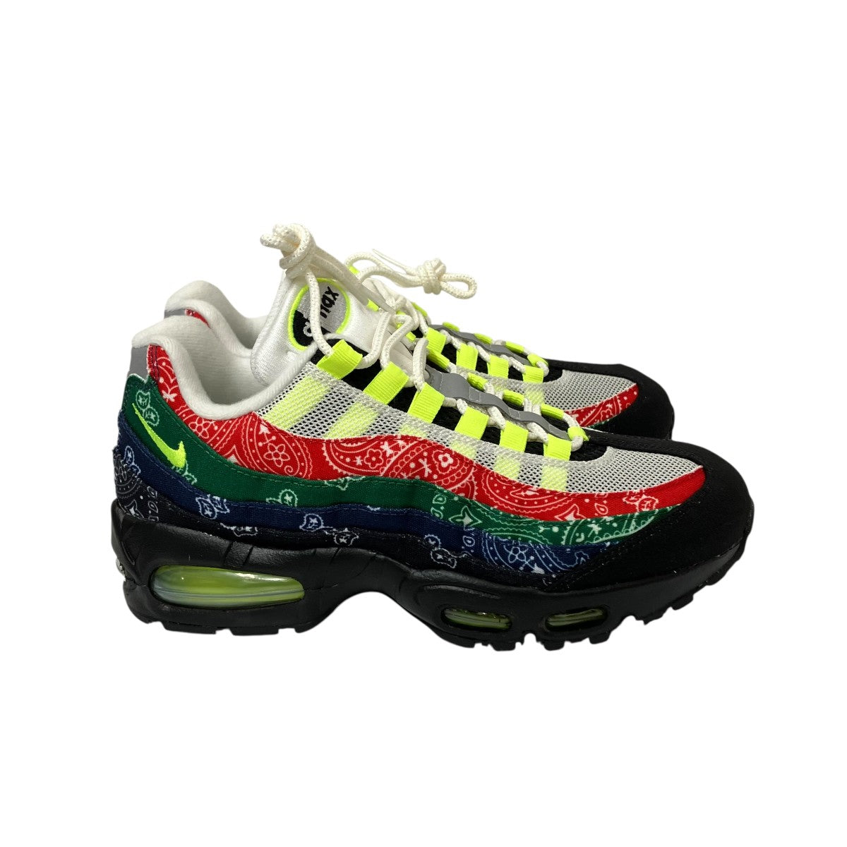 NIKE エアマックス95 ビッグ バブル SP ペイズリースニーカーIQ0620-100 古着・中古-4枚目のアイテム画像