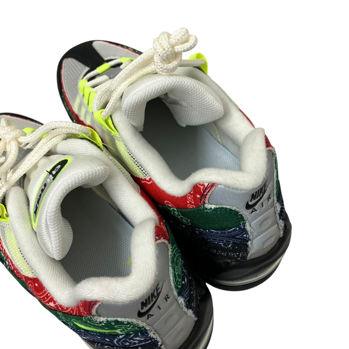 NIKE エアマックス95 ビッグ バブル SP ペイズリースニーカーIQ0620-100 古着・中古-6枚目のアイテム画像