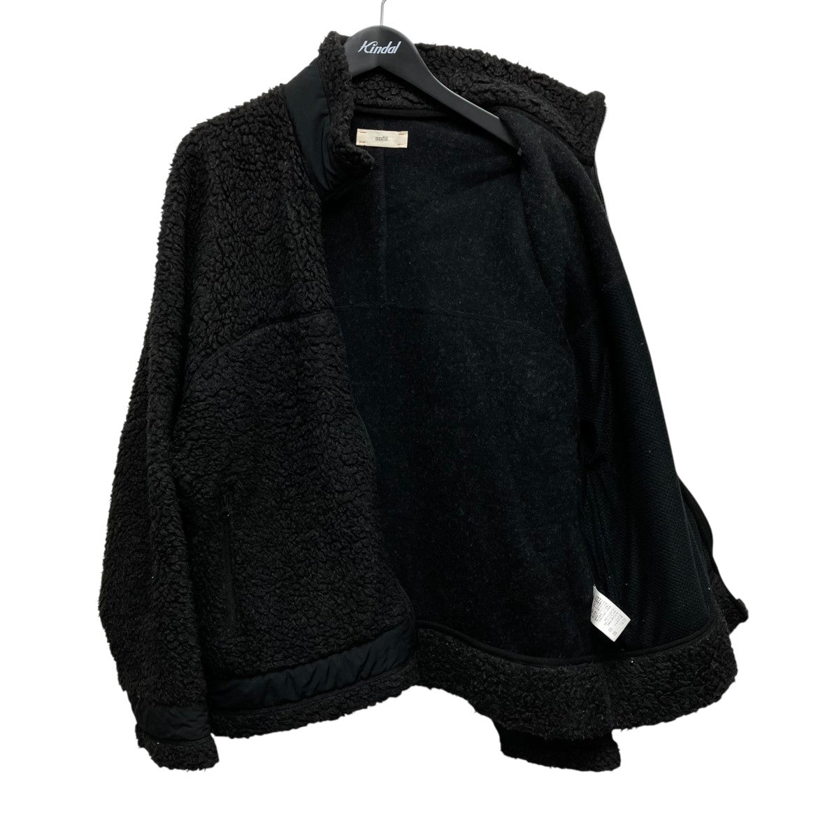 unfil wool pile boa fleece full zip jacketフリースジャケットWZFL-UM234 古着・中古-3枚目のアイテム画像