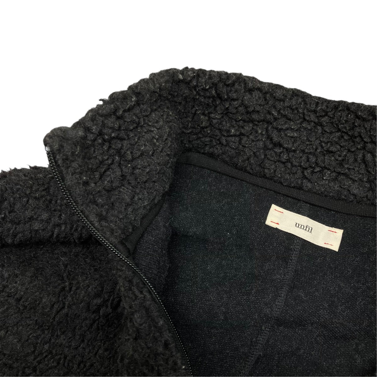 unfil wool pile boa fleece full zip jacketフリースジャケットWZFL-UM234 古着・中古-6枚目のアイテム画像