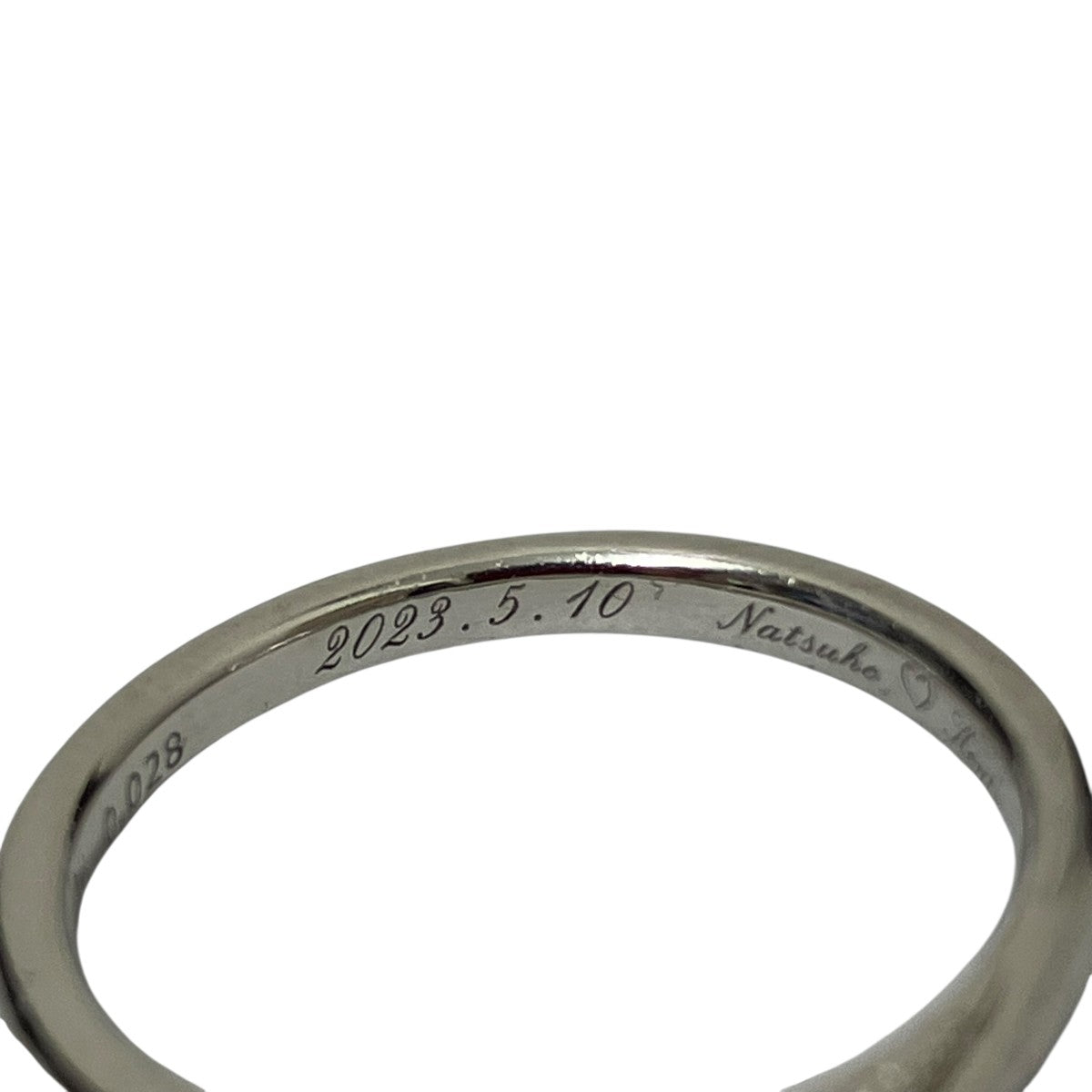 EXELCO DIAMOND ネーム入り 3．3ｇリング 古着・中古-5枚目のアイテム画像