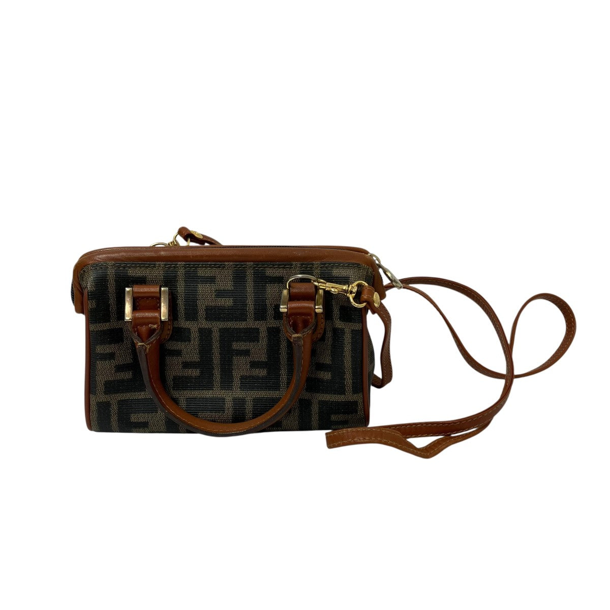 FENDI ズッカ 2WAYミニショルダーバッグ 古着・中古-2枚目のアイテム画像