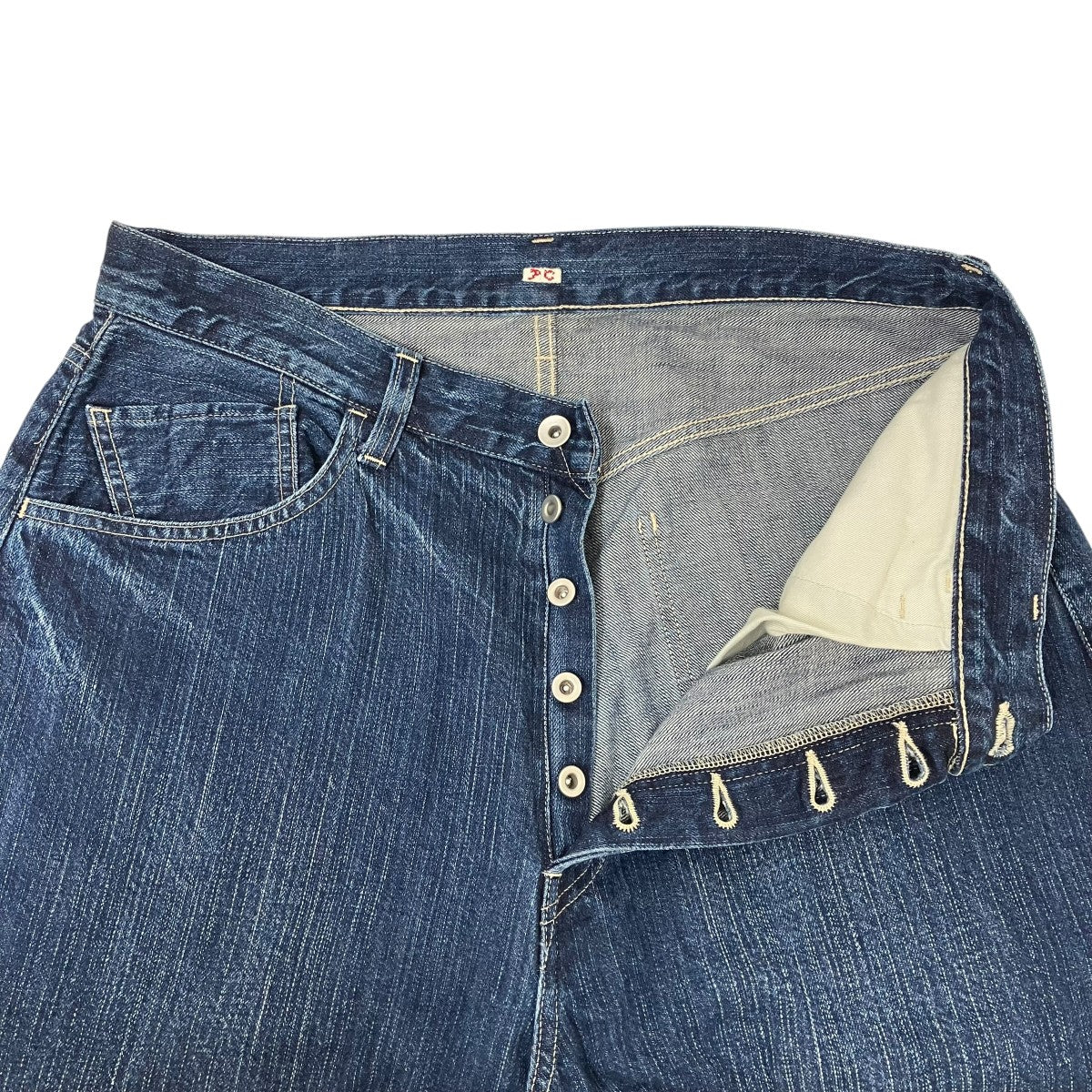 Porter Classic steinbeck denim pantsデニムパンツ 古着・中古-4枚目のアイテム画像
