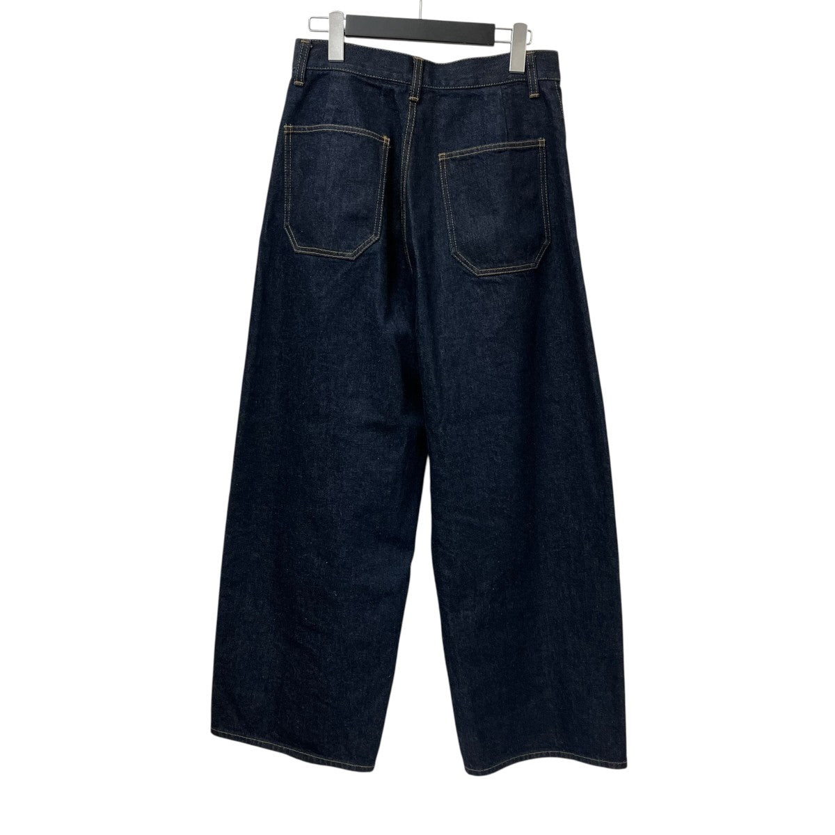 mizuiro-ind ハイウェストワイドデニムパンツ 古着・中古-2枚目のアイテム画像