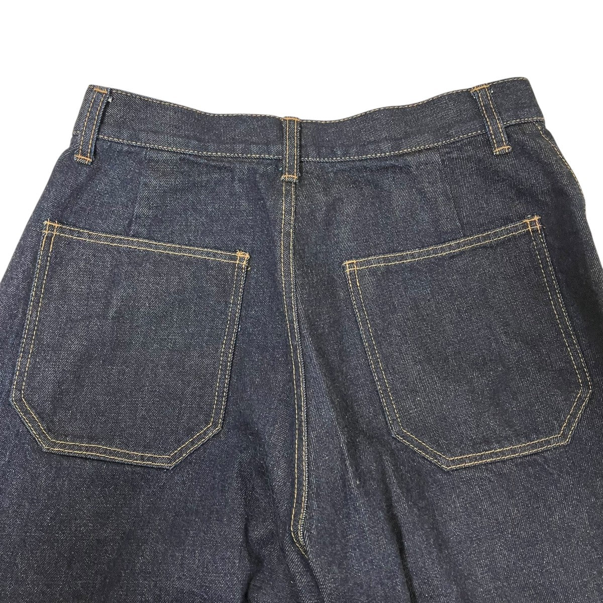 mizuiro-ind ハイウェストワイドデニムパンツ 古着・中古-5枚目のアイテム画像
