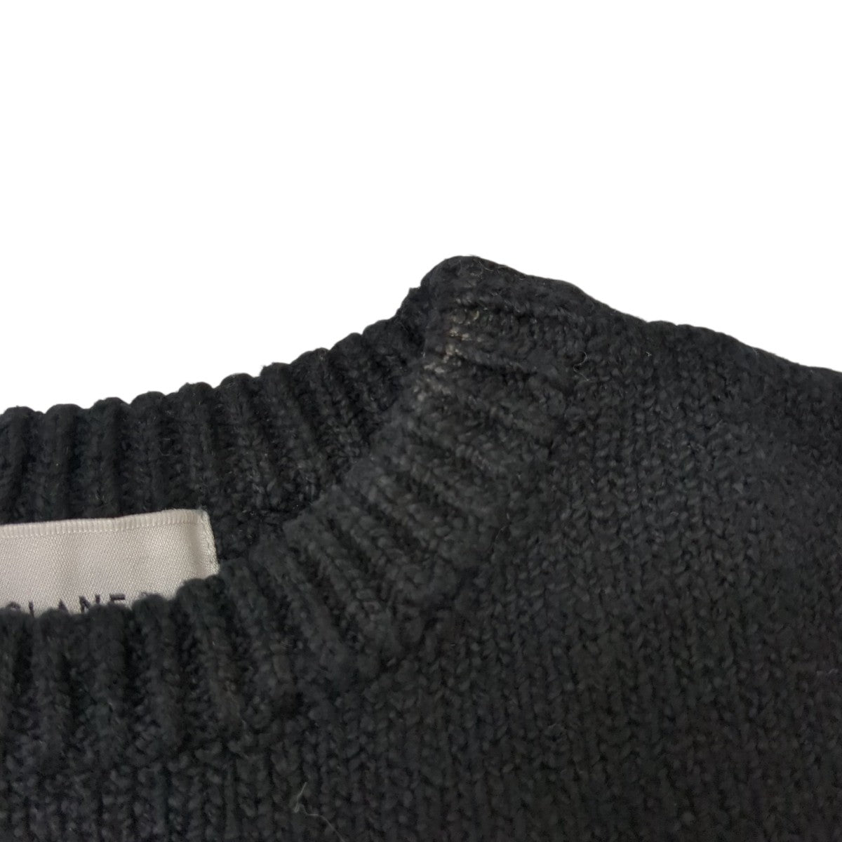 CLANE COTTON SHORT KNIT TOPSセーター19106-2192 古着・中古-4枚目のアイテム画像