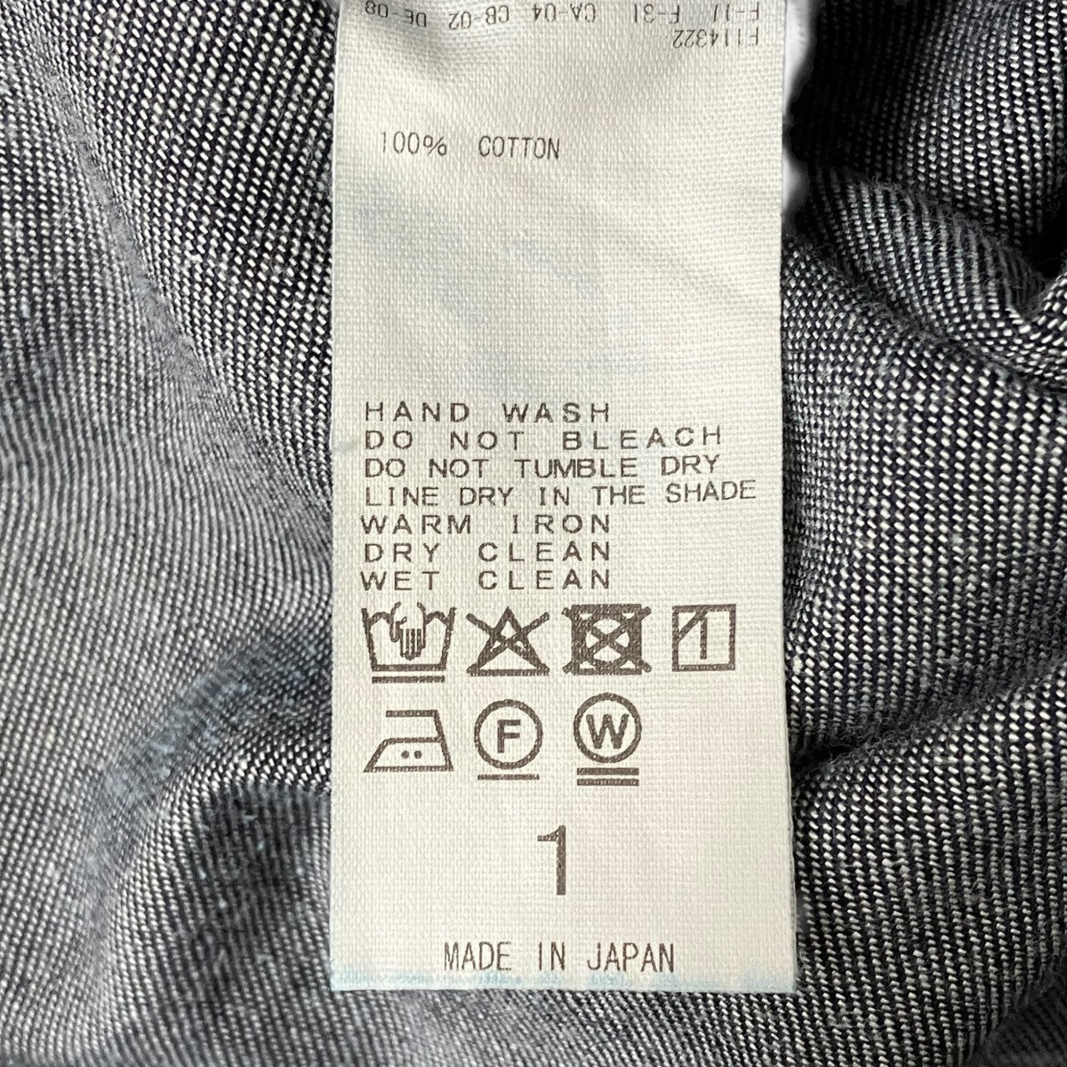 CLASS(クラス) Light OZ DenimデニムパンツCCFA01UNI CCFA01UNI
