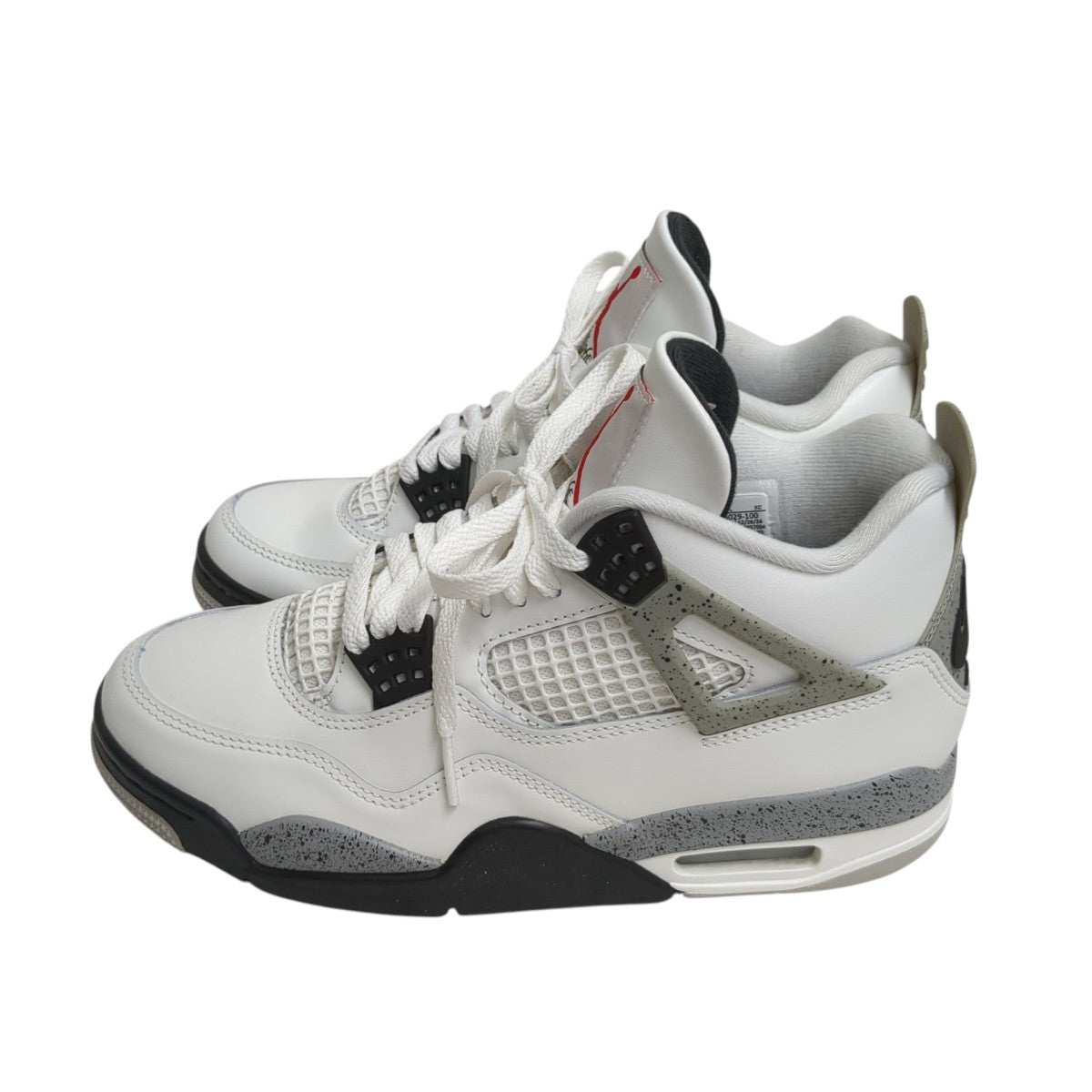 AIR JORDAN 4 RETRO WHITE CEMENTスニーカーFV5029-100