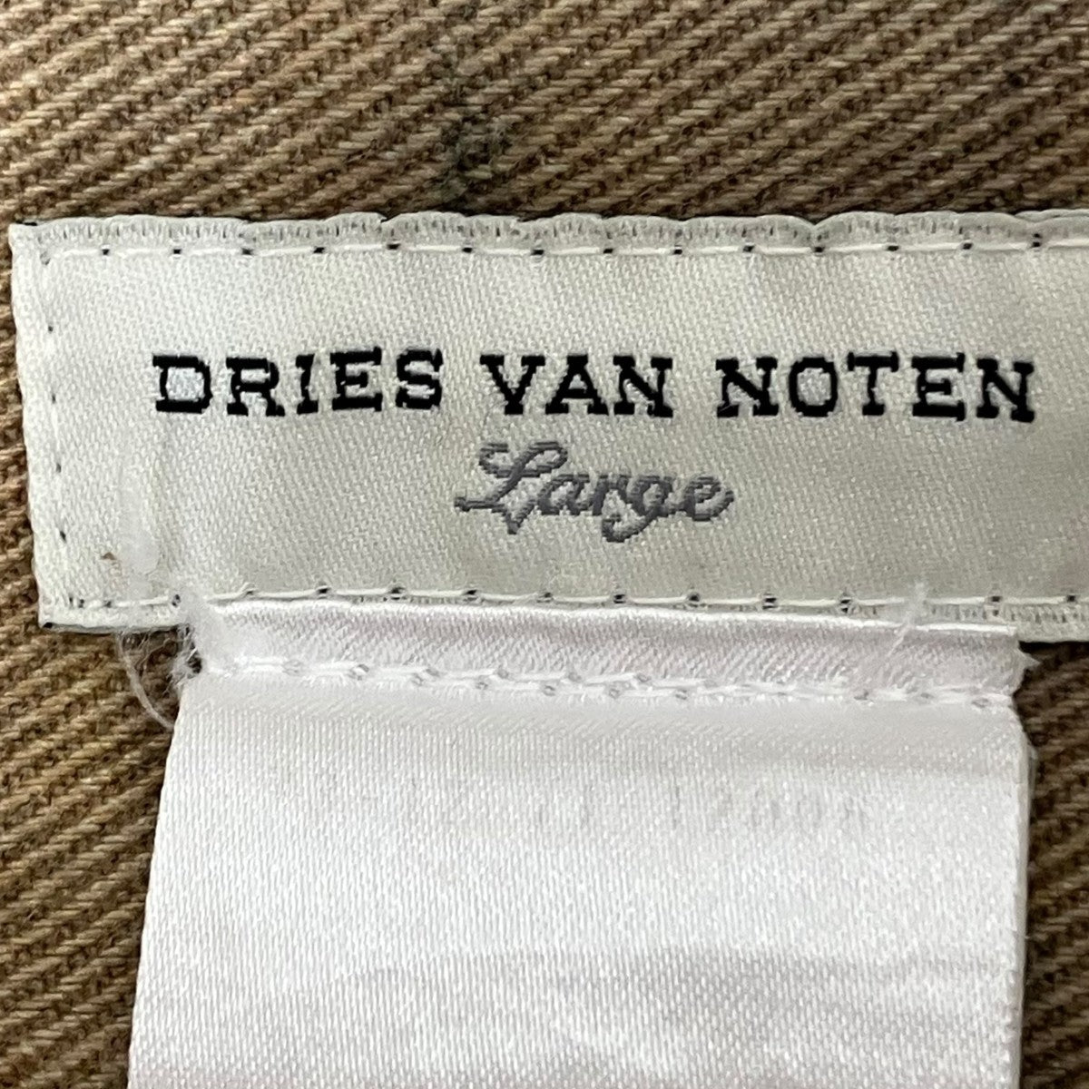 DRIES VAN NOTEN(ドリスヴァンノッテン) ハーフパンツ ベージュ サイズ