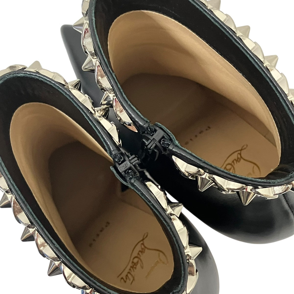 Christian Louboutin スタッズショートブーツ 古着・中古-6枚目のアイテム画像