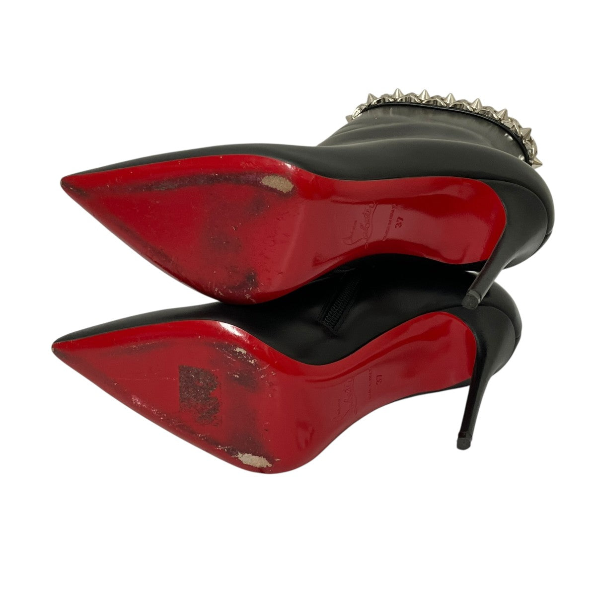 Christian Louboutin スタッズショートブーツ 古着・中古-7枚目のアイテム画像