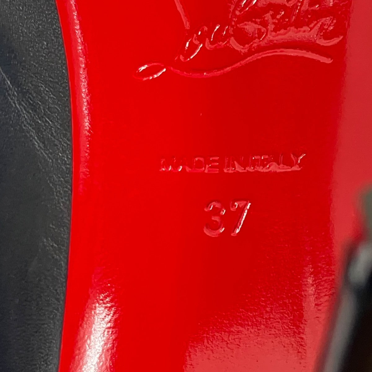 Christian Louboutin スタッズショートブーツ 古着・中古-9枚目のアイテム画像