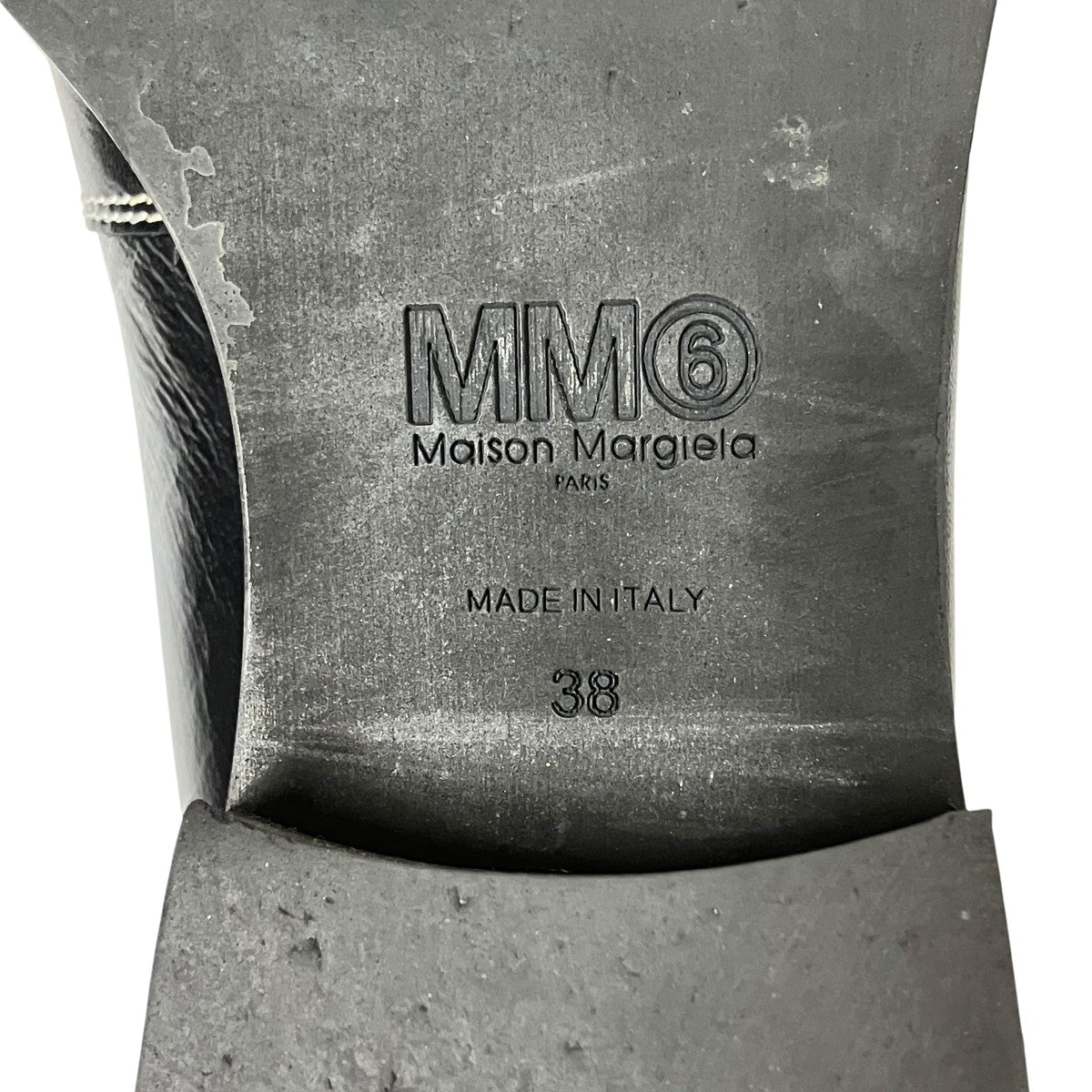 MM6 Maison Margiela レザーシューズS59WR0009 古着・中古-9枚目のアイテム画像