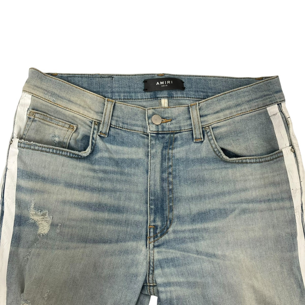 AMIRI サイドラインスキニーデニムパンツ 古着・中古-3枚目のアイテム画像
