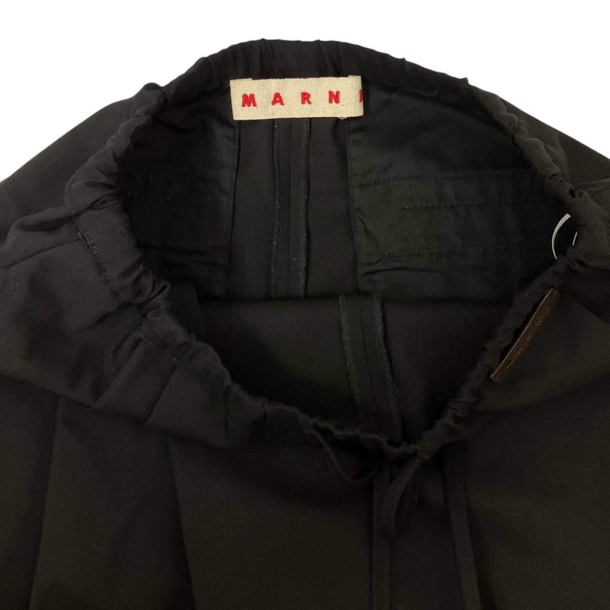 MARNI 26SSトロピカルウール製ドローストリング付きパンツPAMA0634MX 古着・中古-4枚目のアイテム画像