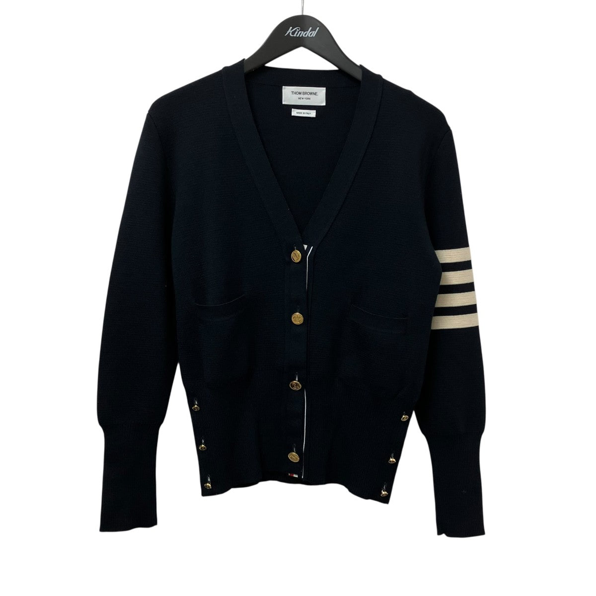 Thom Browne 4-BARニットカーディガンFKC207A 古着・中古-1枚目のアイテム画像