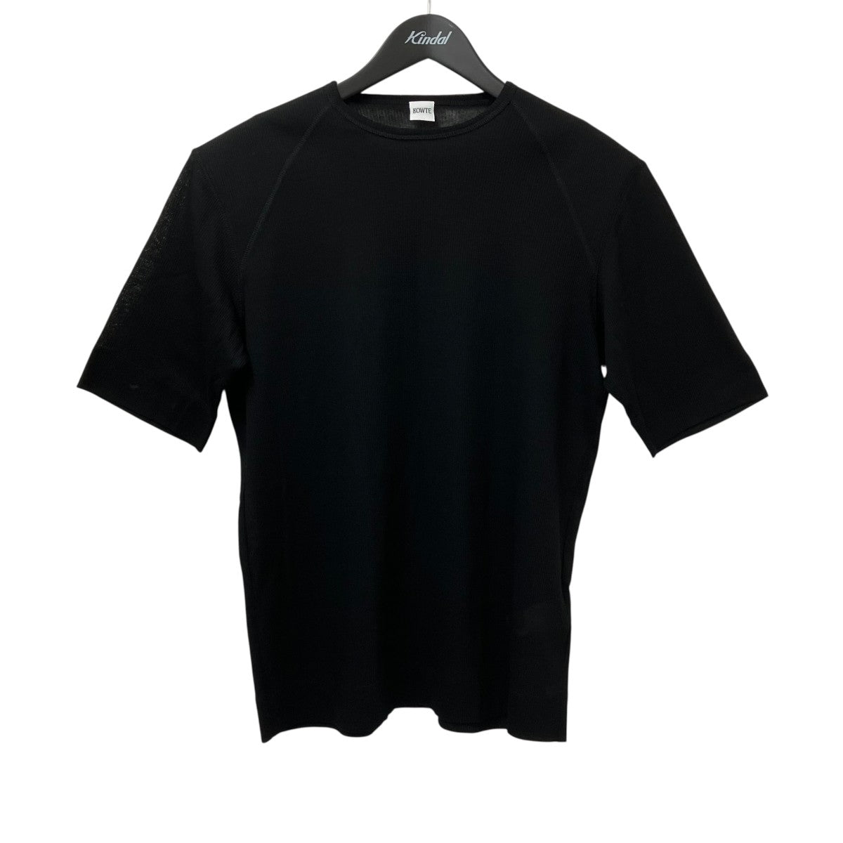 BOWTE 26SSORGANIC RIB DRY JERSEY PADDED SHOULDER-Tカットソー261-02-0002 古着・中古-1枚目のアイテム画像
