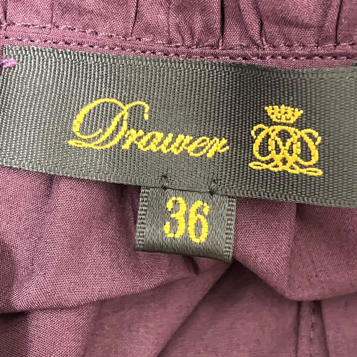 Drawer フリルブラウス6511-299-0538 古着・中古-6枚目のアイテム画像