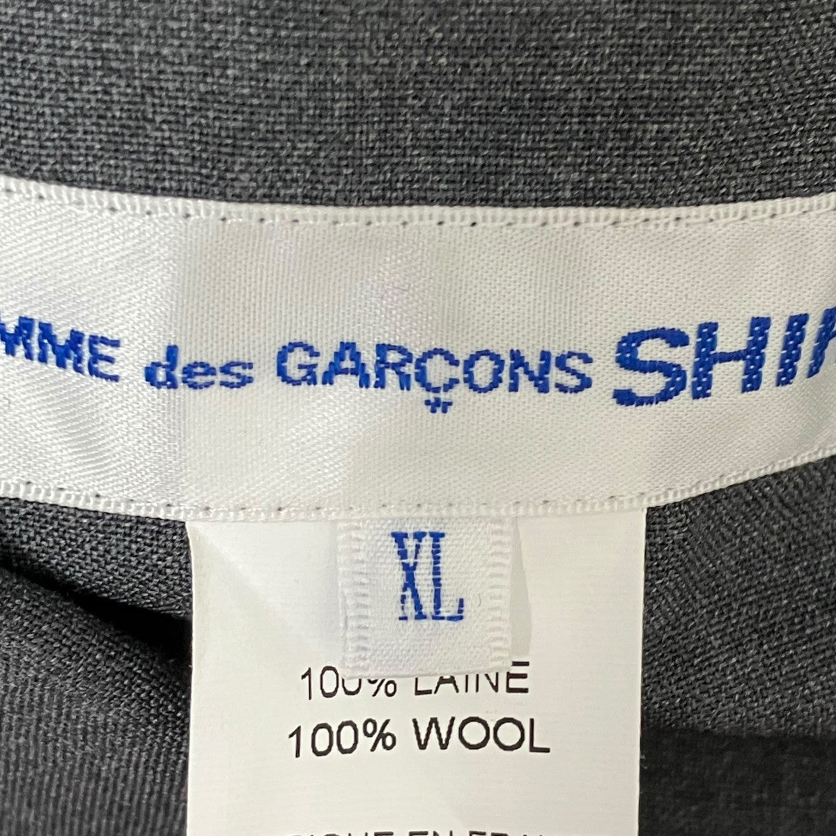 COMME des GARCONS SHIRT 長袖シャツFZ-B301 古着・中古-6枚目のアイテム画像