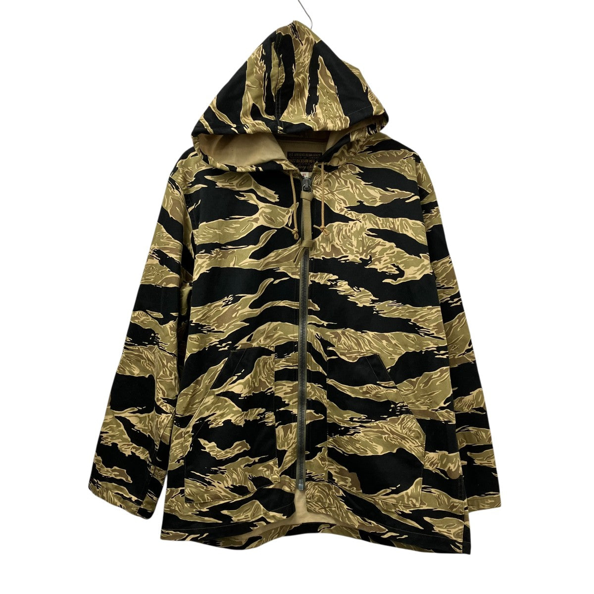 Buzz Rickson’s TIGER PARKA CIVILIAN MODELフーデッドジャケットBR15405 古着・中古-1枚目のアイテム画像