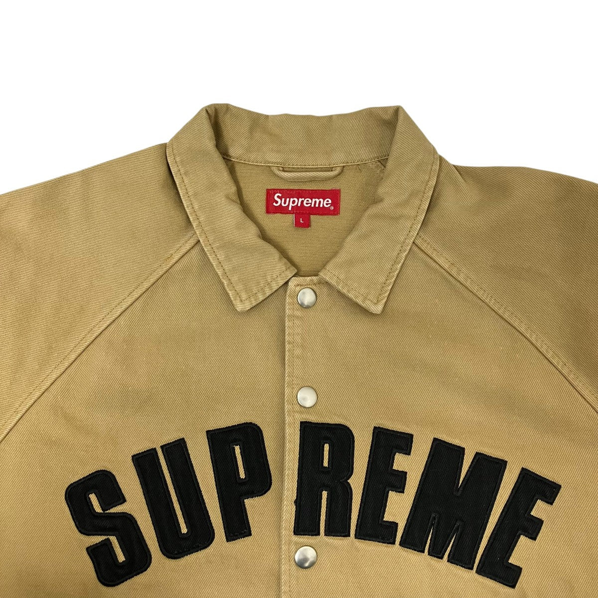 snap front twill jacketジャケット