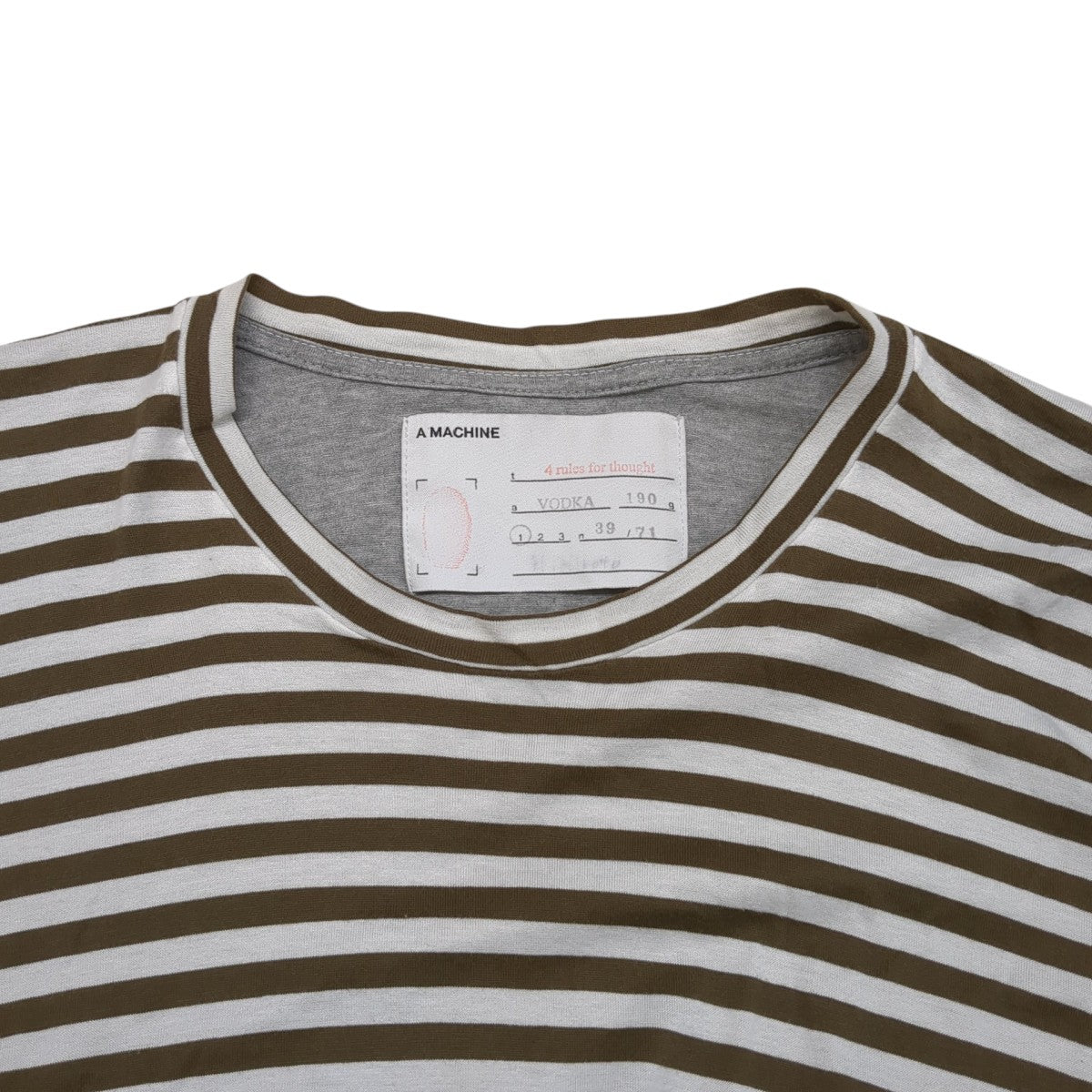 A MACHINE 4 rules for thoughtロングスリーブTシャツ 古着・中古-3枚目のアイテム画像