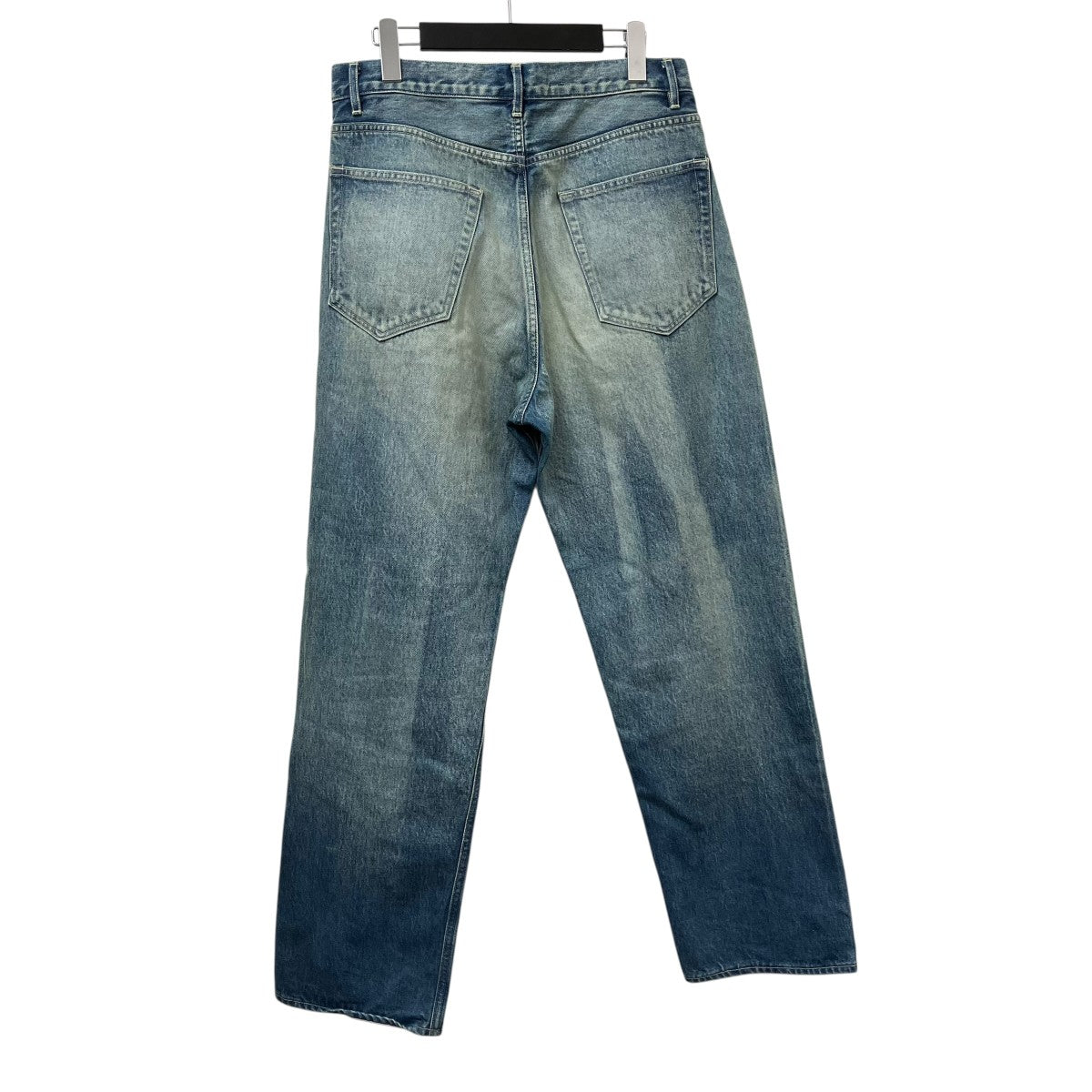 AURALEE(オーラリー) SELVEDGE FADED HEAVY DENIM WIDE PANTSデニム