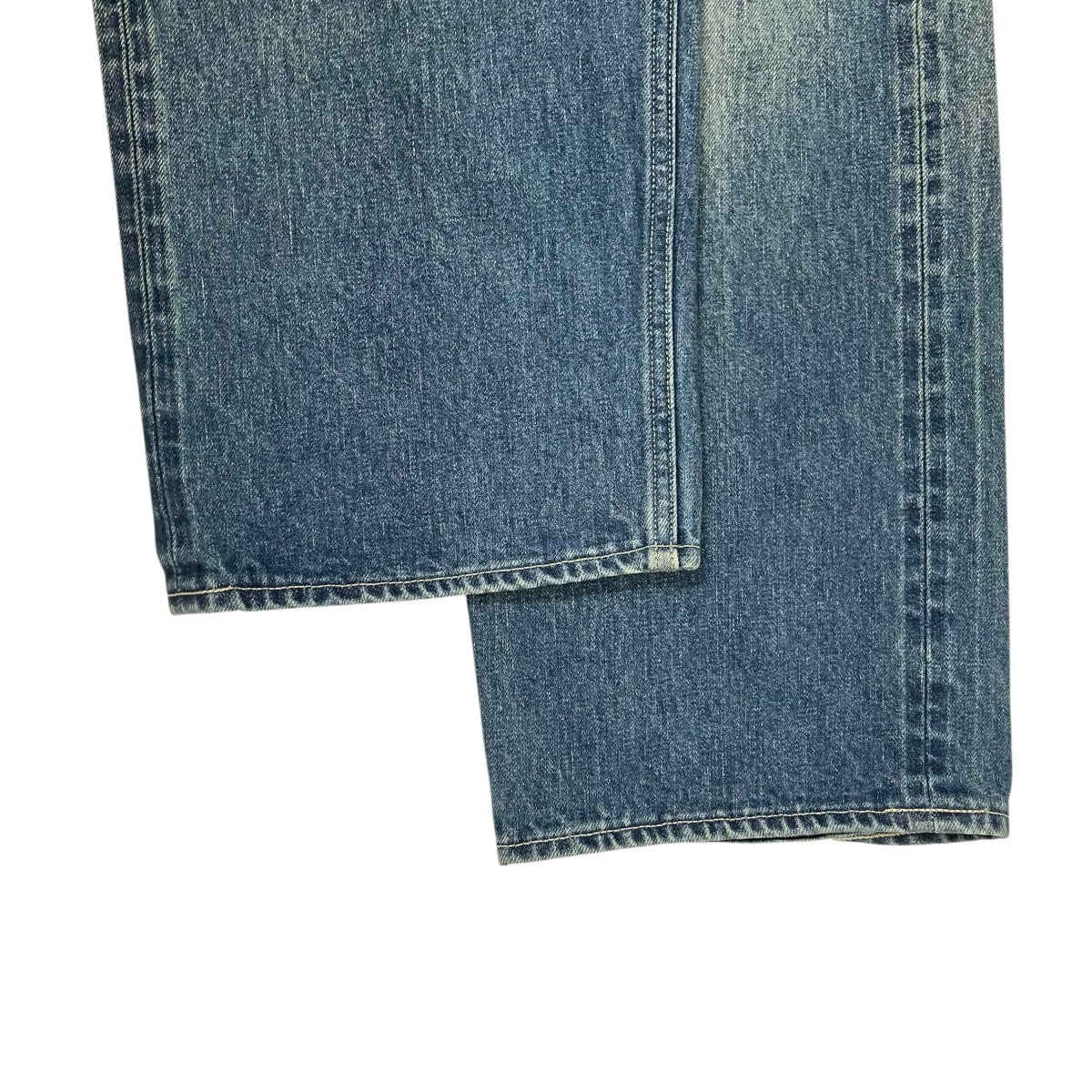 AURALEE(オーラリー) SELVEDGE FADED HEAVY DENIM WIDE PANTSデニム