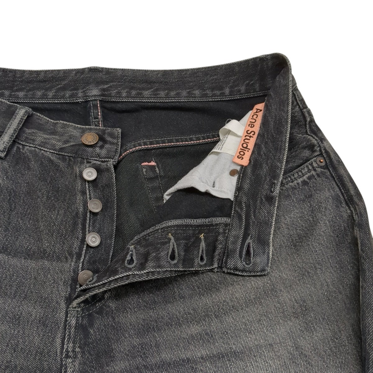ACNE STUDIOS 1991 Toj Vintage BlackデニムパンツC00033 古着・中古-5枚目のアイテム画像