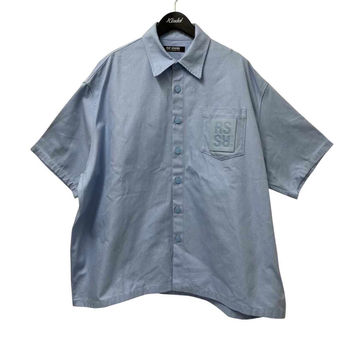 23SSOVERSIZED SHORT SLEEVED DENIM SHIRT半袖シャツ231-M245