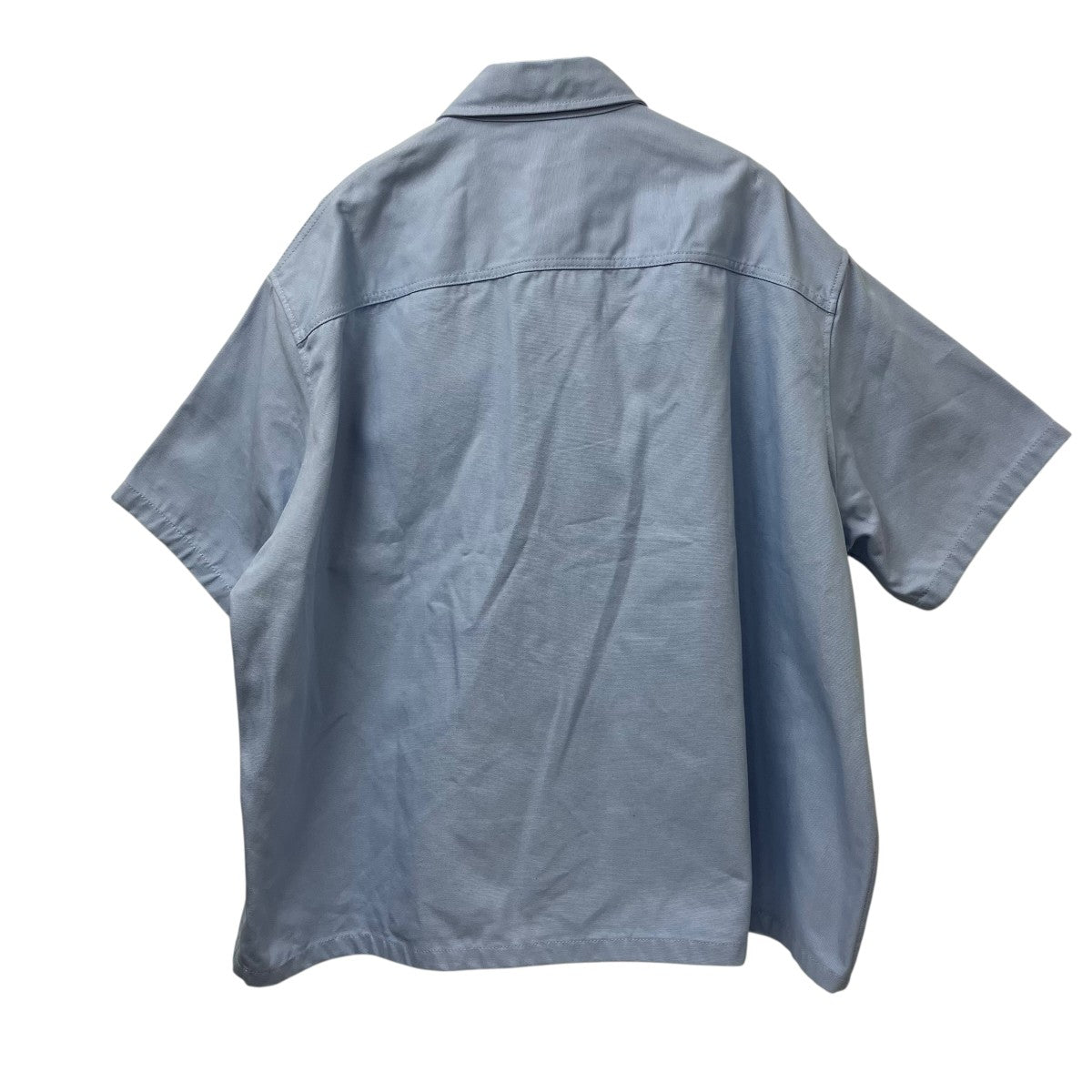 23SSOVERSIZED SHORT SLEEVED DENIM SHIRT半袖シャツ231-M245