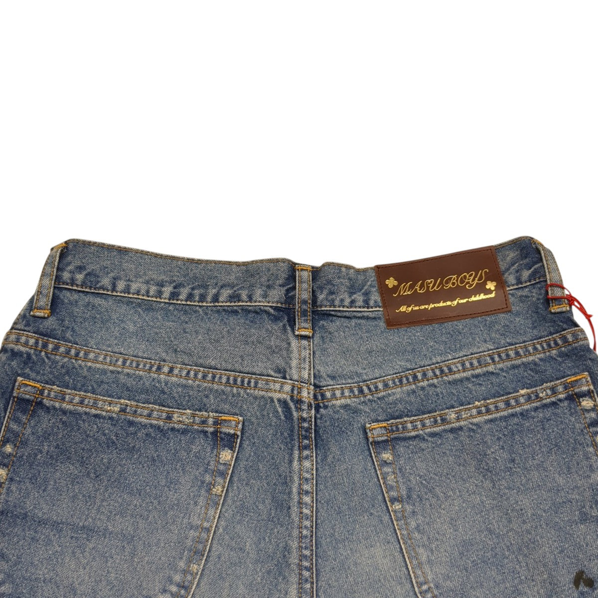 MASU MB BAGGY JEANS VINTAGEデニムパンツB26U6PL002 古着・中古-4枚目のアイテム画像