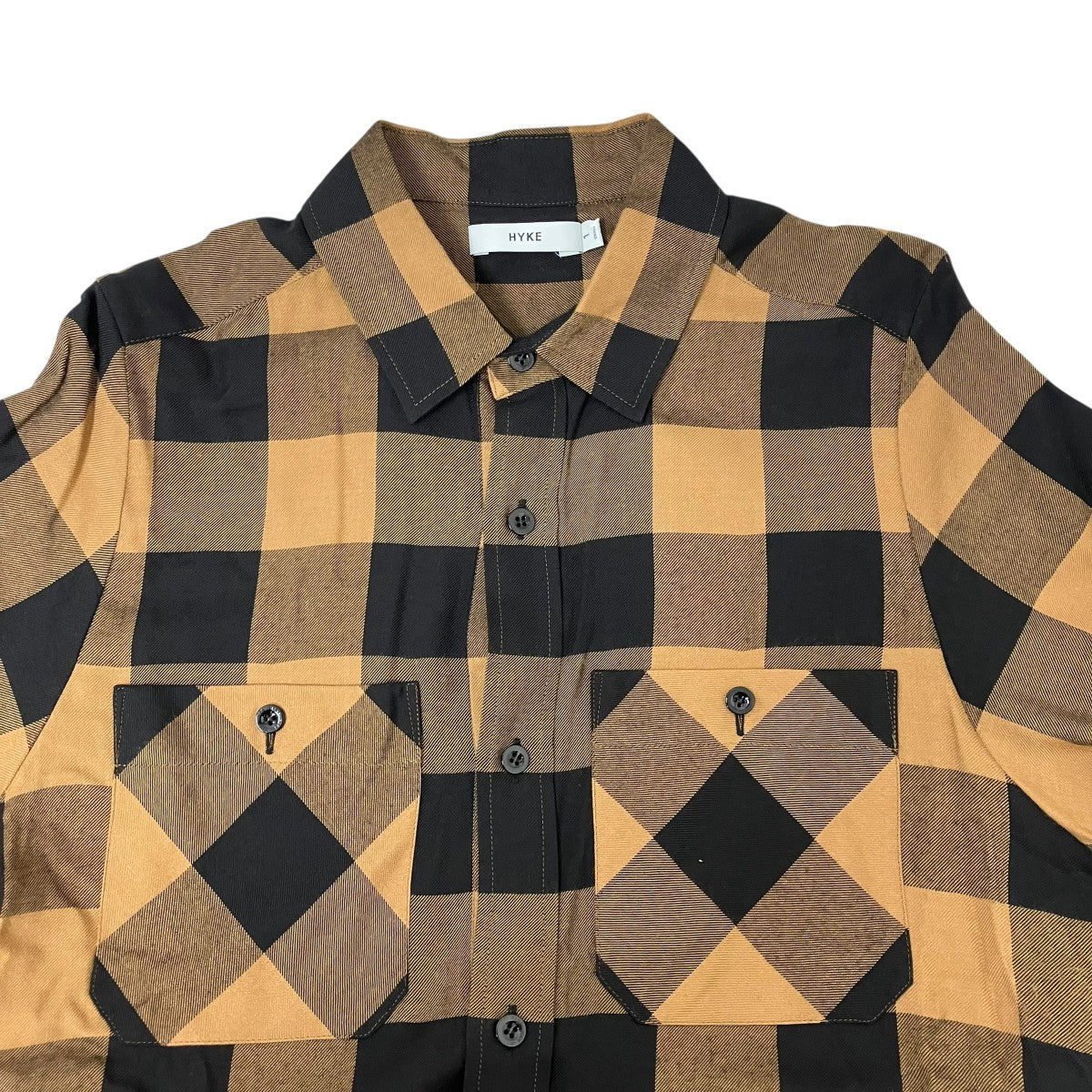 25AWRAYON PLAID DRESSシャツワンピース252-16241