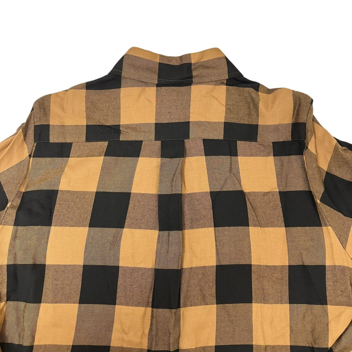 25AWRAYON PLAID DRESSシャツワンピース252-16241