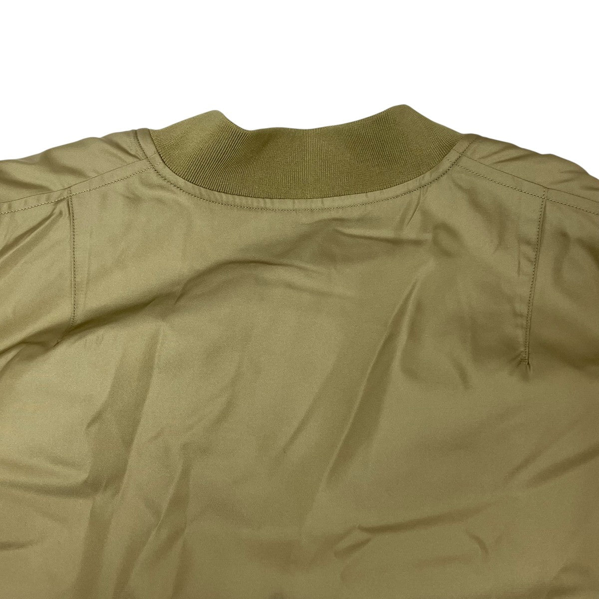 HIGH DENSITY SILK TWILL FLIGHT BLOUSONMA-1ジャケットA25SB01AS