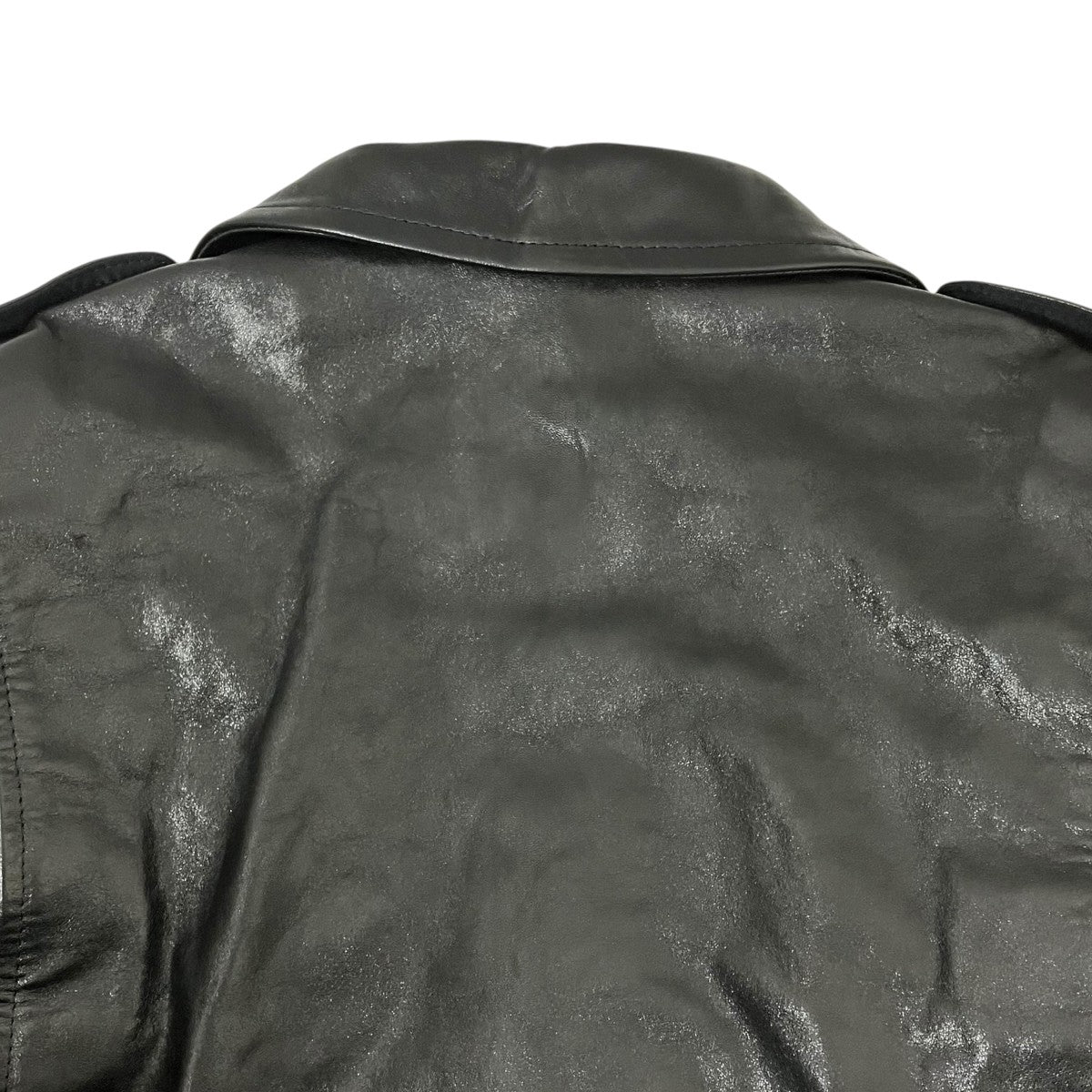 25AWLAMB LEATHER RIDERS JACKETシングルライダースジャケットA25AB02WX