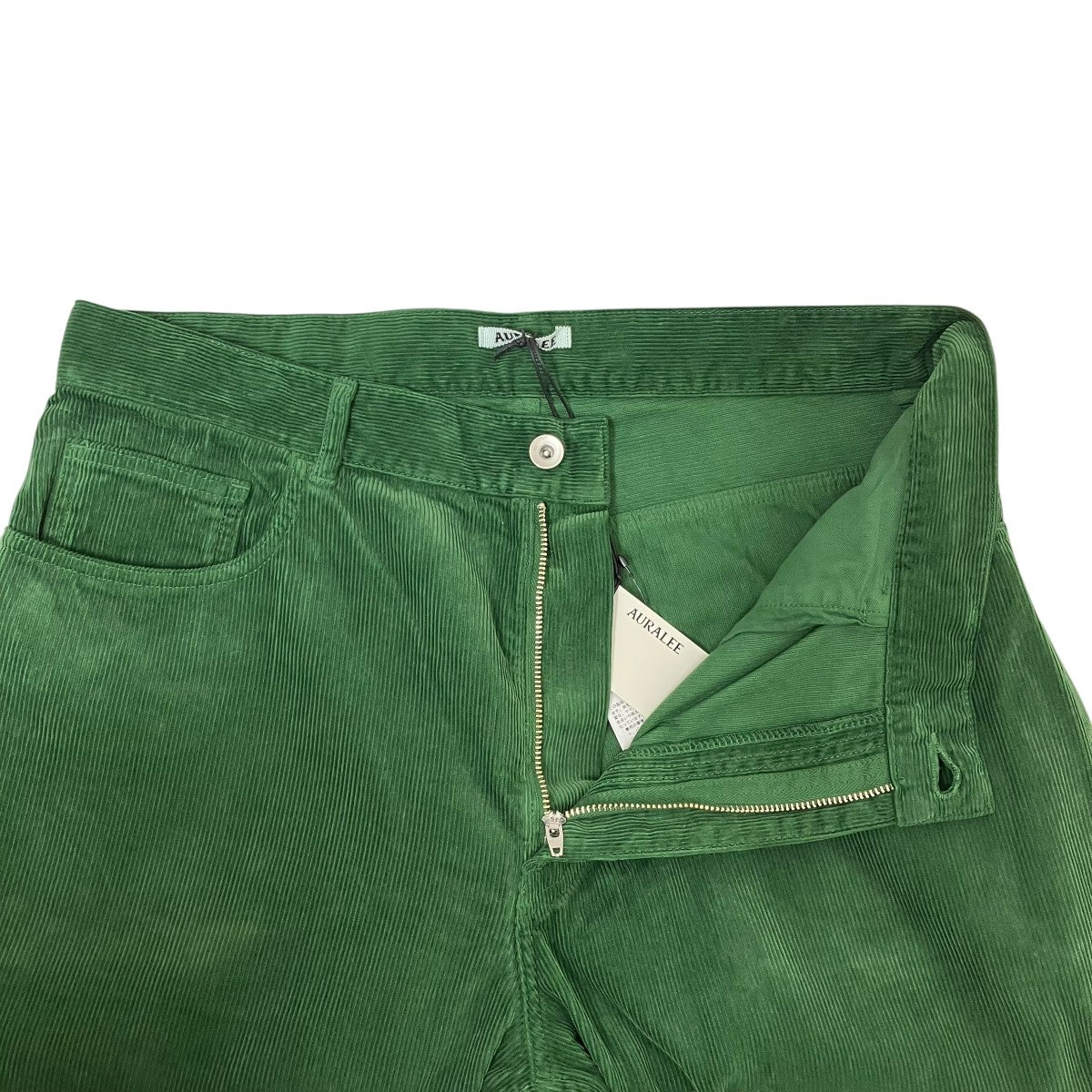 PIGMENT DYED FINX CORDUROY WIDE 5P PANTコーデュロイパンツA25AP02FC