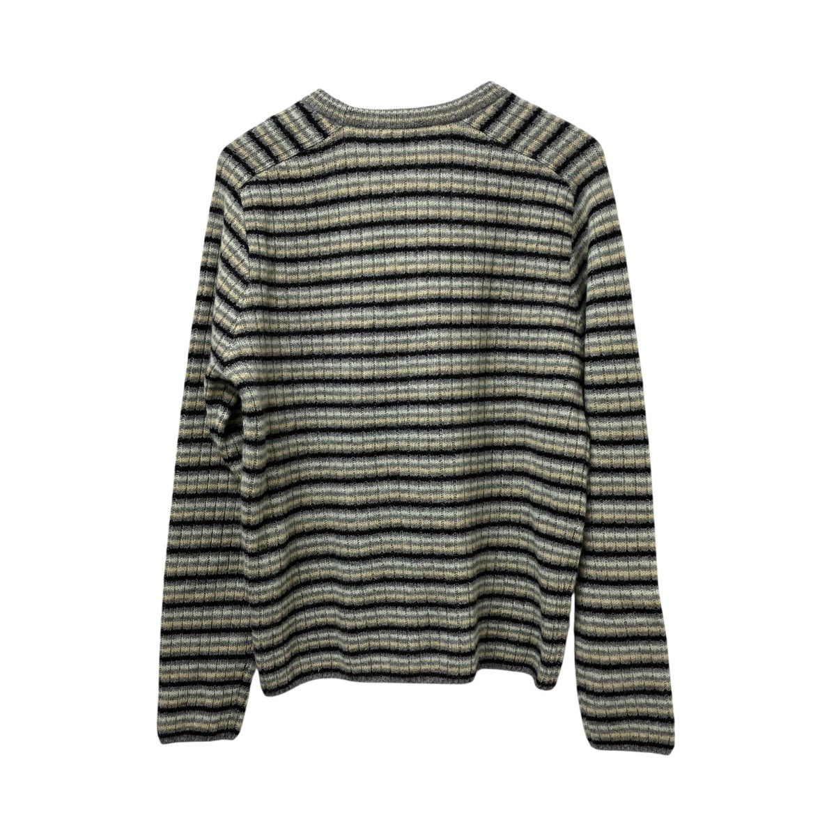 SHETLAND WOOL CASHMERE RIB KNIT P O薄手ニットA25AP01SB