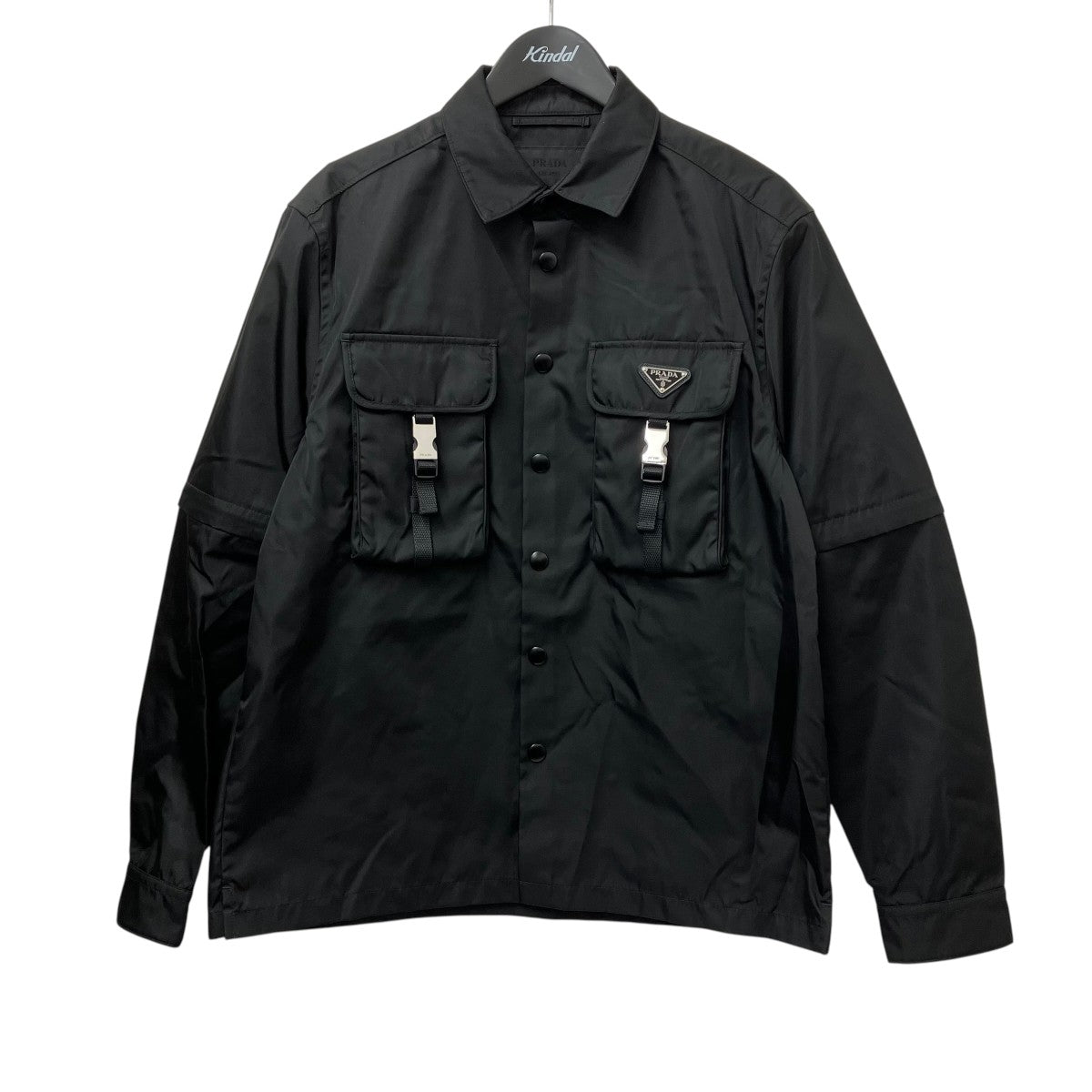 PRADA Re-NylonシャツSC548 古着・中古-1枚目のアイテム画像