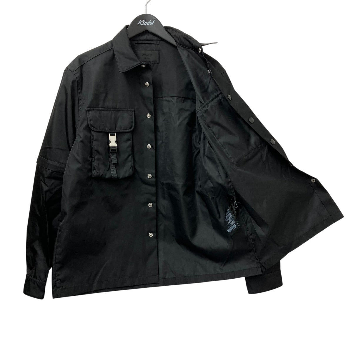 PRADA Re-NylonシャツSC548 古着・中古-2枚目のアイテム画像
