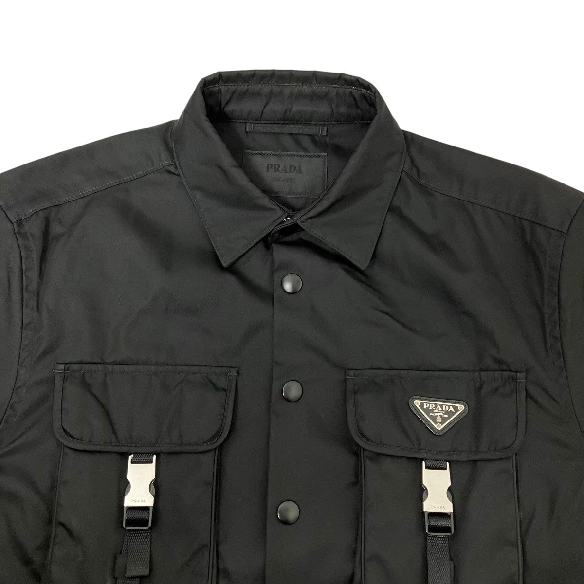 PRADA Re-NylonシャツSC548 古着・中古-4枚目のアイテム画像