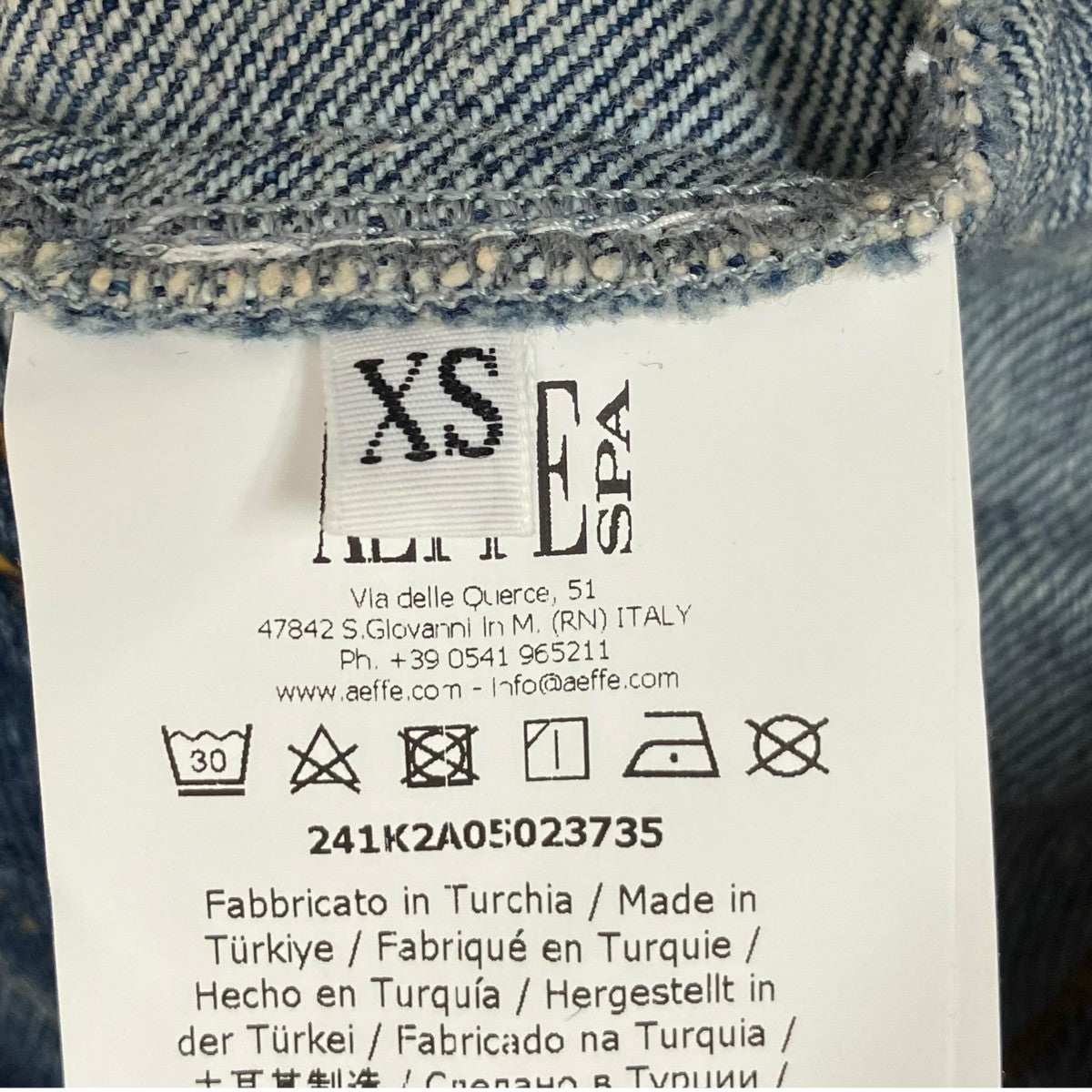 MOSCHINO JEANS　デニムジャケット　サイズ40　ビンテージ MOSCHINO JEANS(MOSCHINO JEANS) デニムジャケットWT5845101 WT5845101