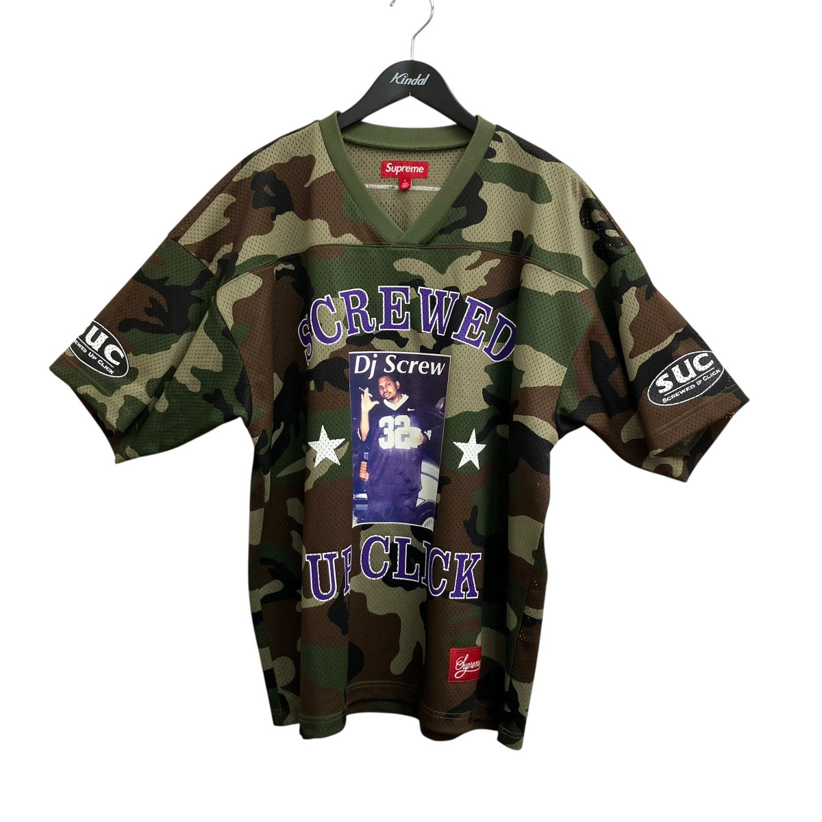 Supreme 26SSDJ Screw Football JerseyフットボールTシャツ 古着・中古-1枚目のアイテム画像