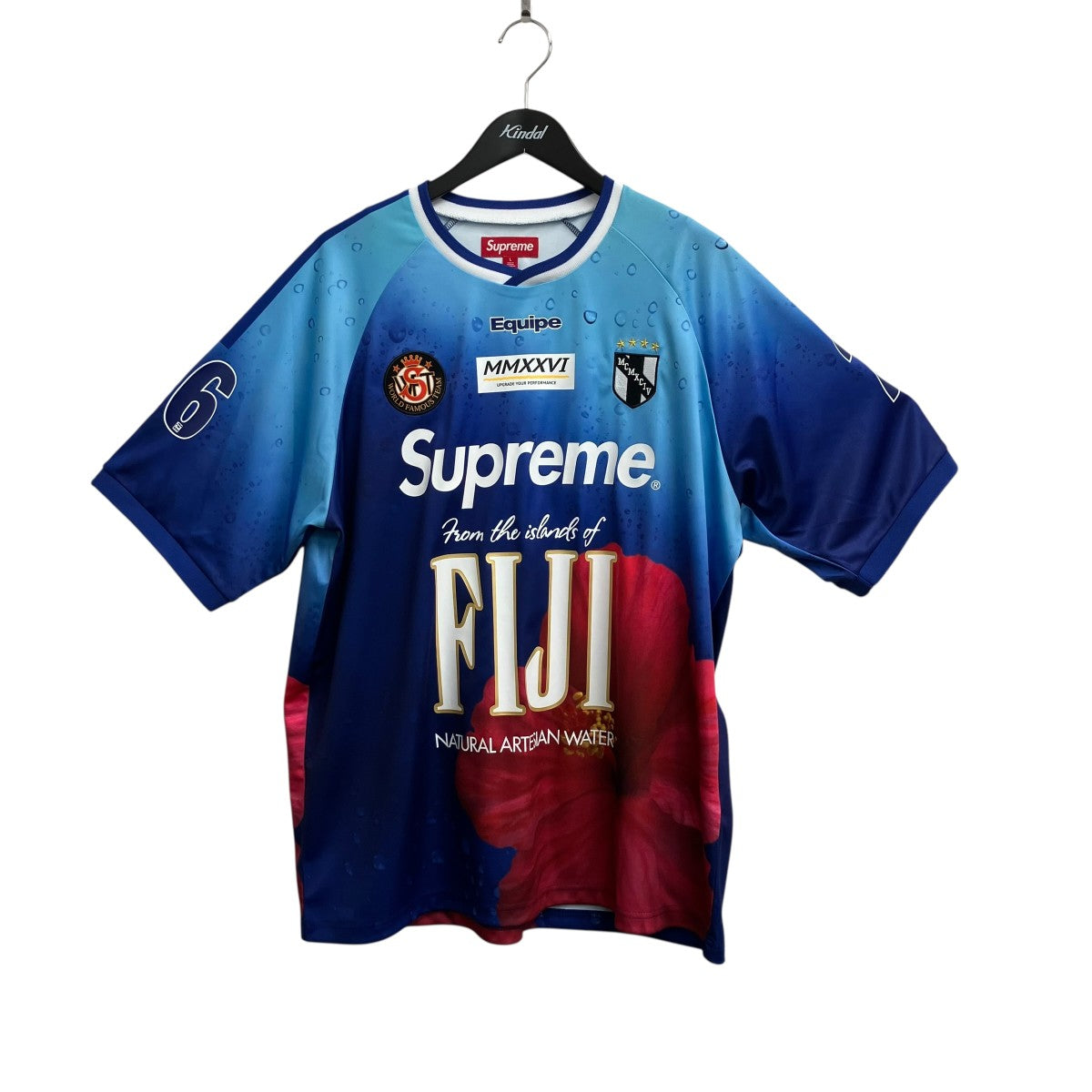 Supreme 26SSFiji Soccer Jerseyゲームシャツ 古着・中古-1枚目のアイテム画像