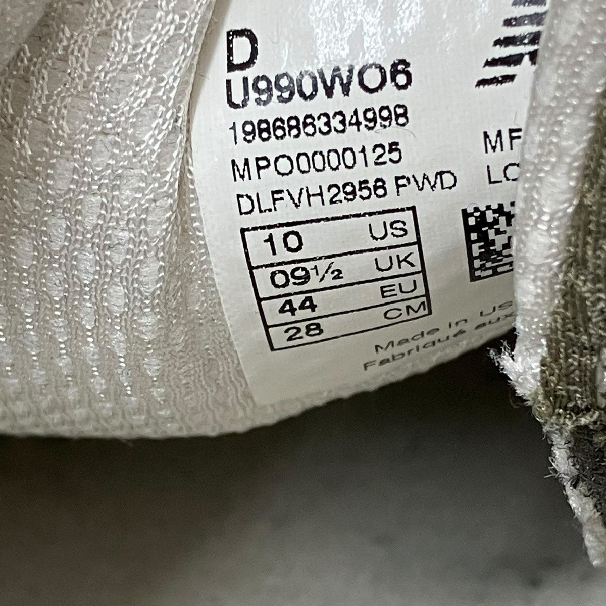 NEW BALANCE スニーカーU990WO6 古着・中古-9枚目のアイテム画像