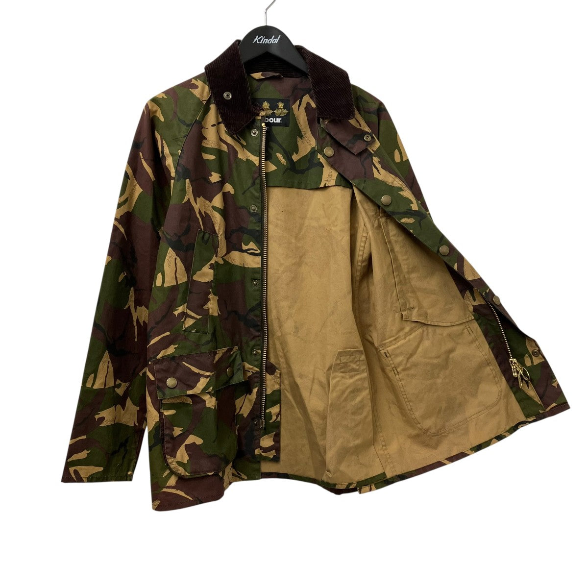 Barbour カモフラージュ柄ジャケット1501132 古着・中古-2枚目のアイテム画像