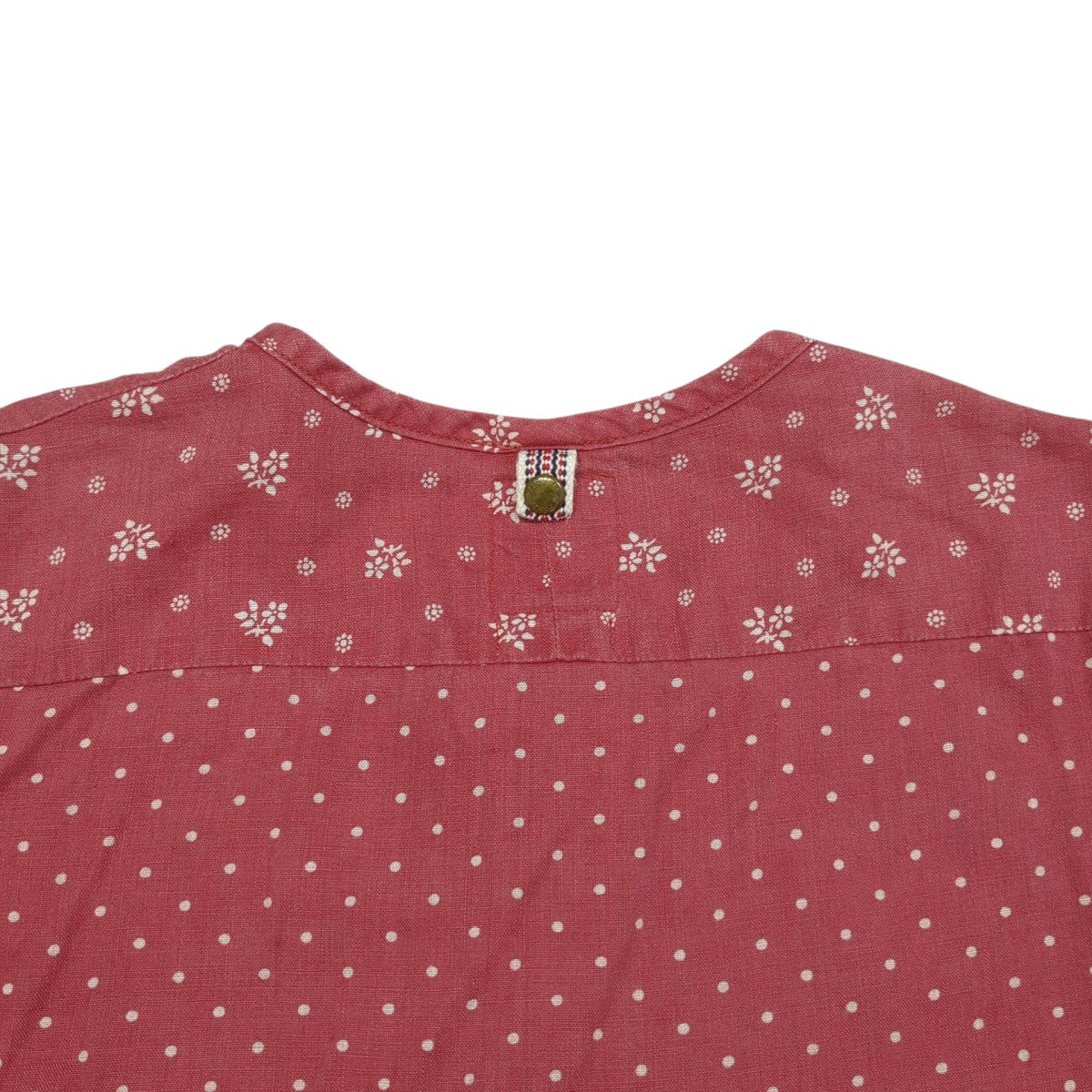KERCHIEF DOTS TUNIC SHIRTブラウス0114205011026
