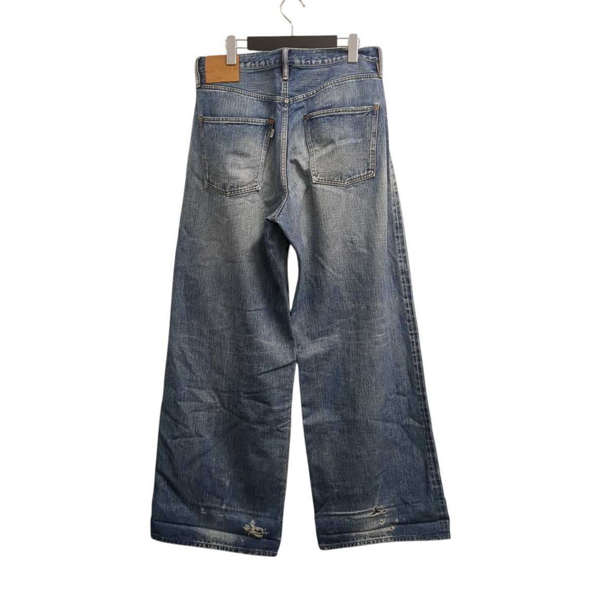 faded modern denim wideデニムパンツ